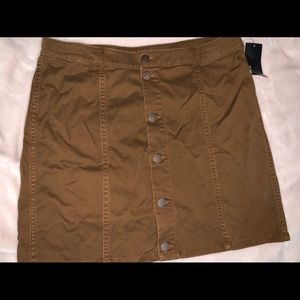 Brown a.n.a. Skirt